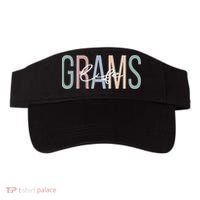 Grams Life Grams Grandma Boho Grams Grandmother Visor thumb 0