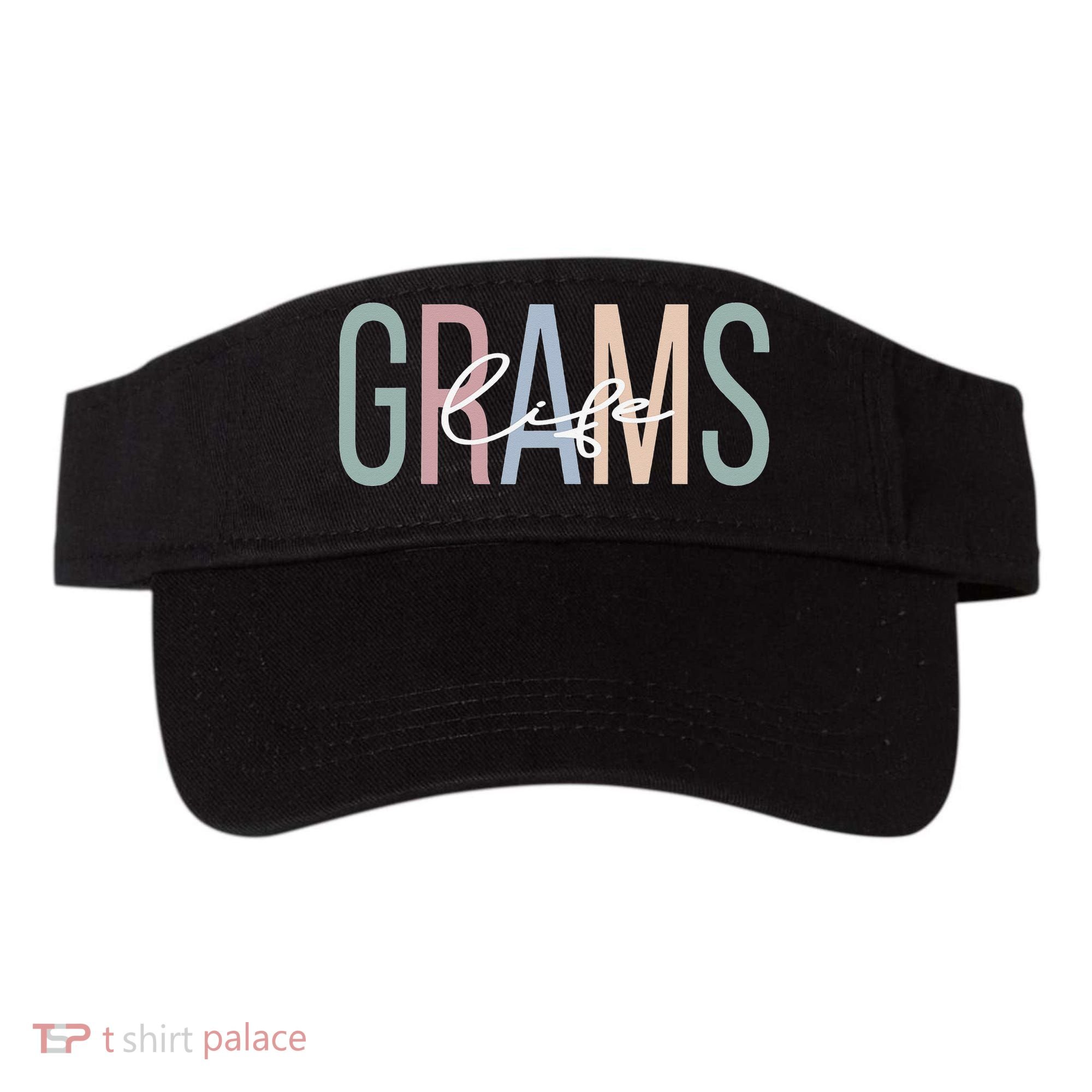 Grams Life Grams Grandma Boho Grams Grandmother Visor