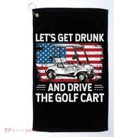 Golfer Lets Get Drunk And Drive The Golf Cart Golf Player Golf Towel thumb 0