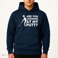 Golfing Lover & Golf Gift Are You Looking At My Putt Hoodie thumb 2
