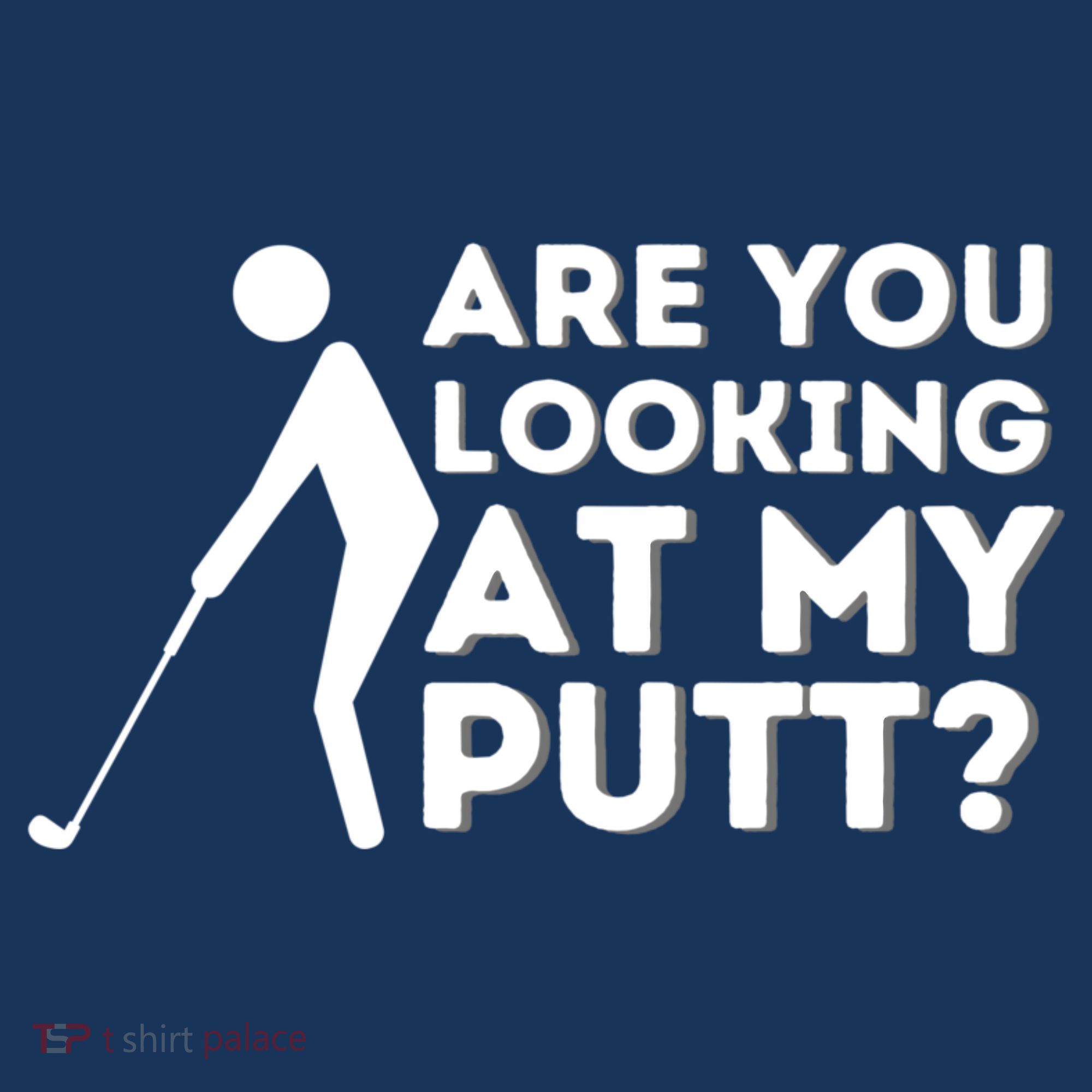 Golfing Lover & Golf Gift Are You Looking At My Putt Women's Tank Top