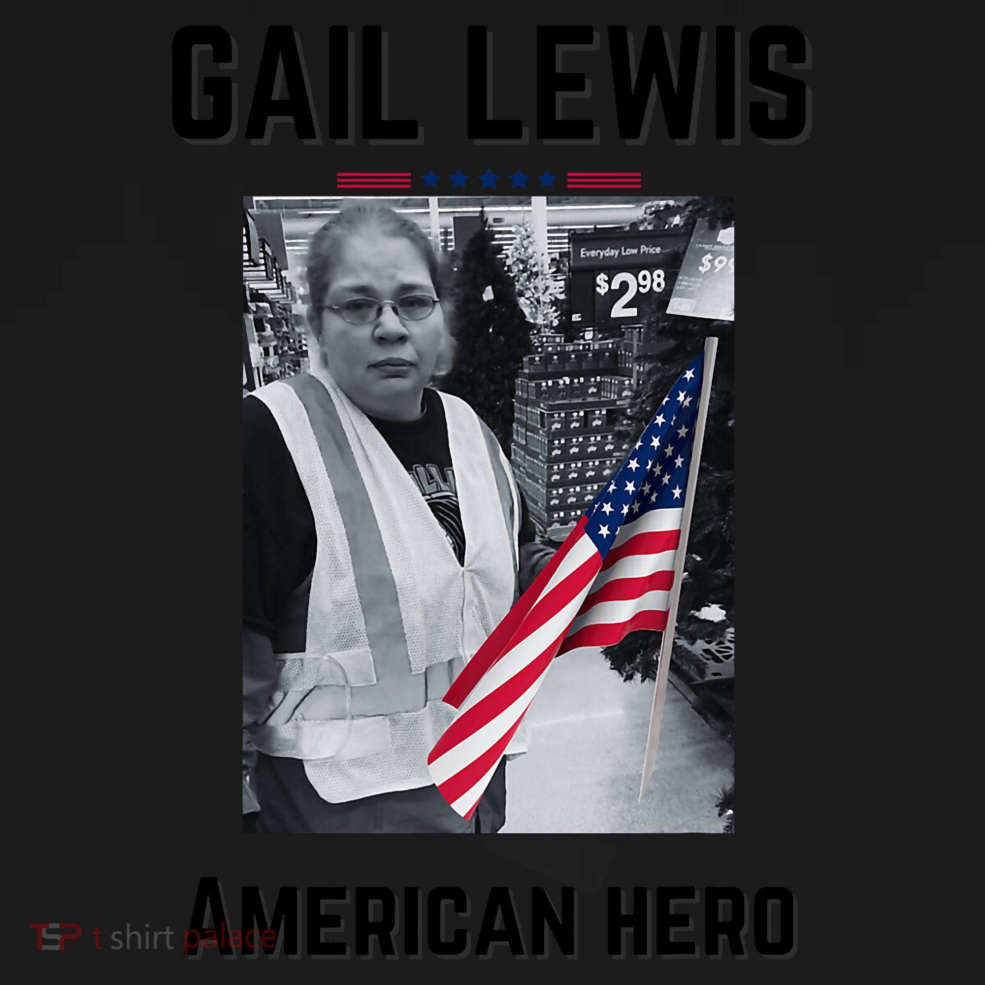 Gail Lewis Gail Lewis We Salute You The End American Hero Coaster