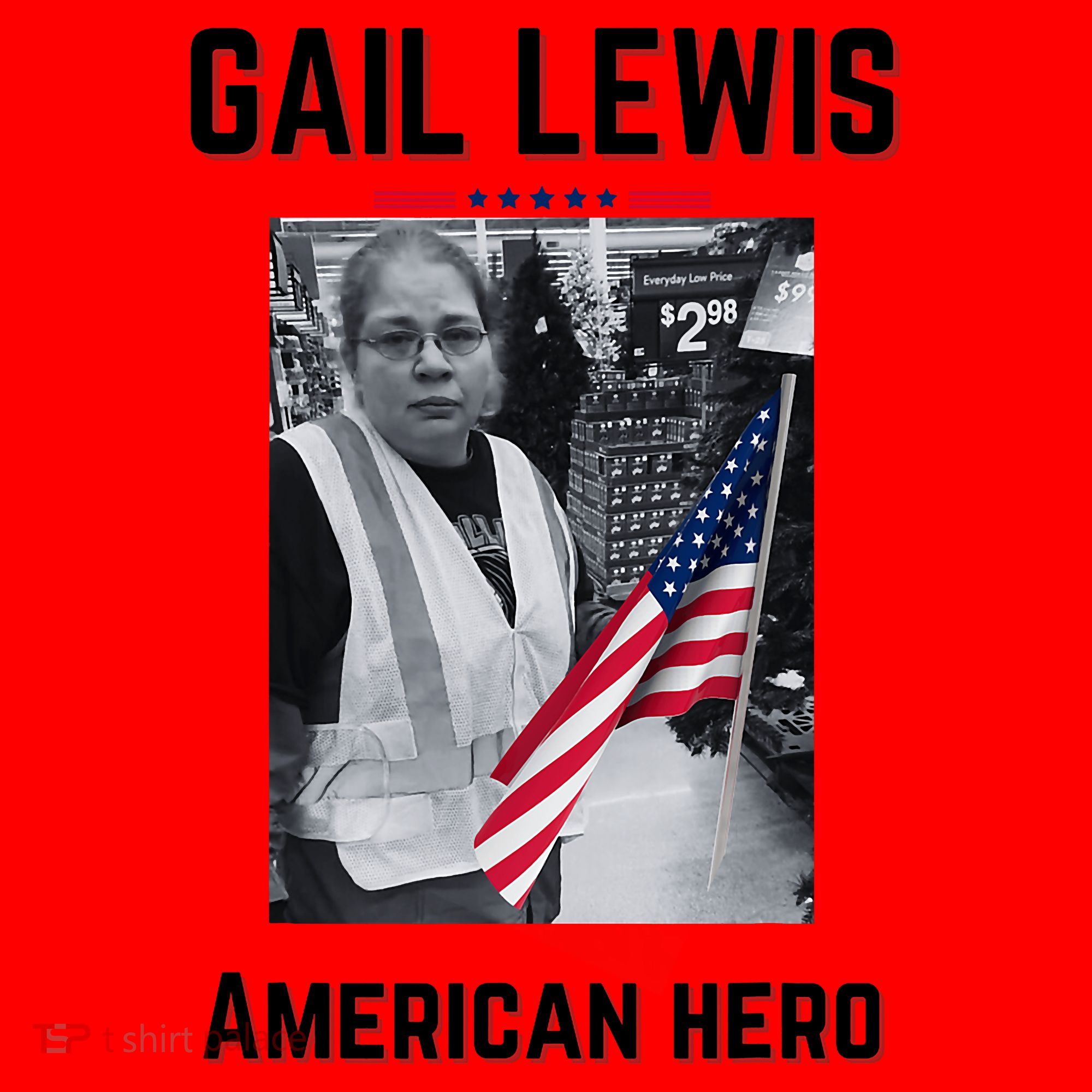 Gail Lewis Gail Lewis We Salute You The End American Hero Santa Hat