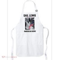 Gail Lewis Gail Lewis We Salute You The End American Hero Apron thumb 0