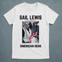 Gail Lewis Gail Lewis We Salute You The End American Hero T-Shirt thumb 5