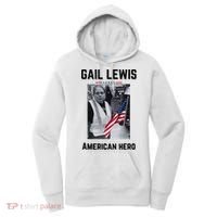 Gail Lewis Gail Lewis We Salute You The End American Hero Women's Hoodie thumb 0
