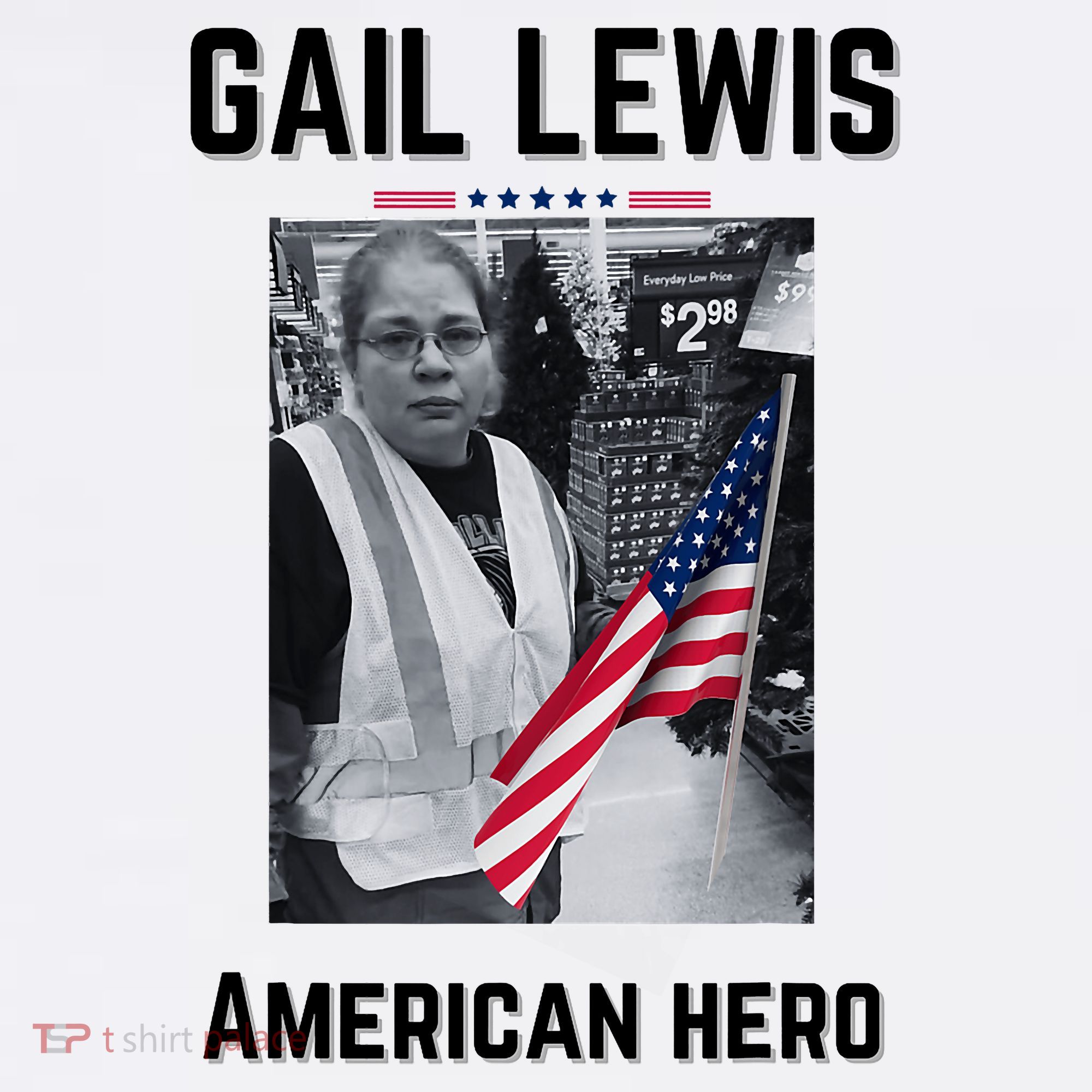 Gail Lewis Gail Lewis We Salute You The End American Hero Mousepad
