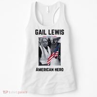 Gail Lewis Gail Lewis We Salute You The End American Hero Women's Tank Top thumb 0