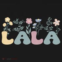 Groovy Lala Grandmother Flowers Lala Grandma Women's Tank Top thumb 5