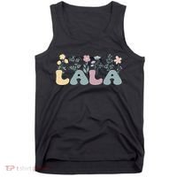 Groovy Lala Grandmother Flowers Lala Grandma Tank Top thumb 0