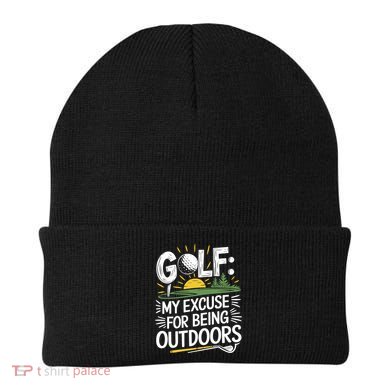 Golf Lover Golfer Design For Golf Player Golfing Cute Gift Beanie