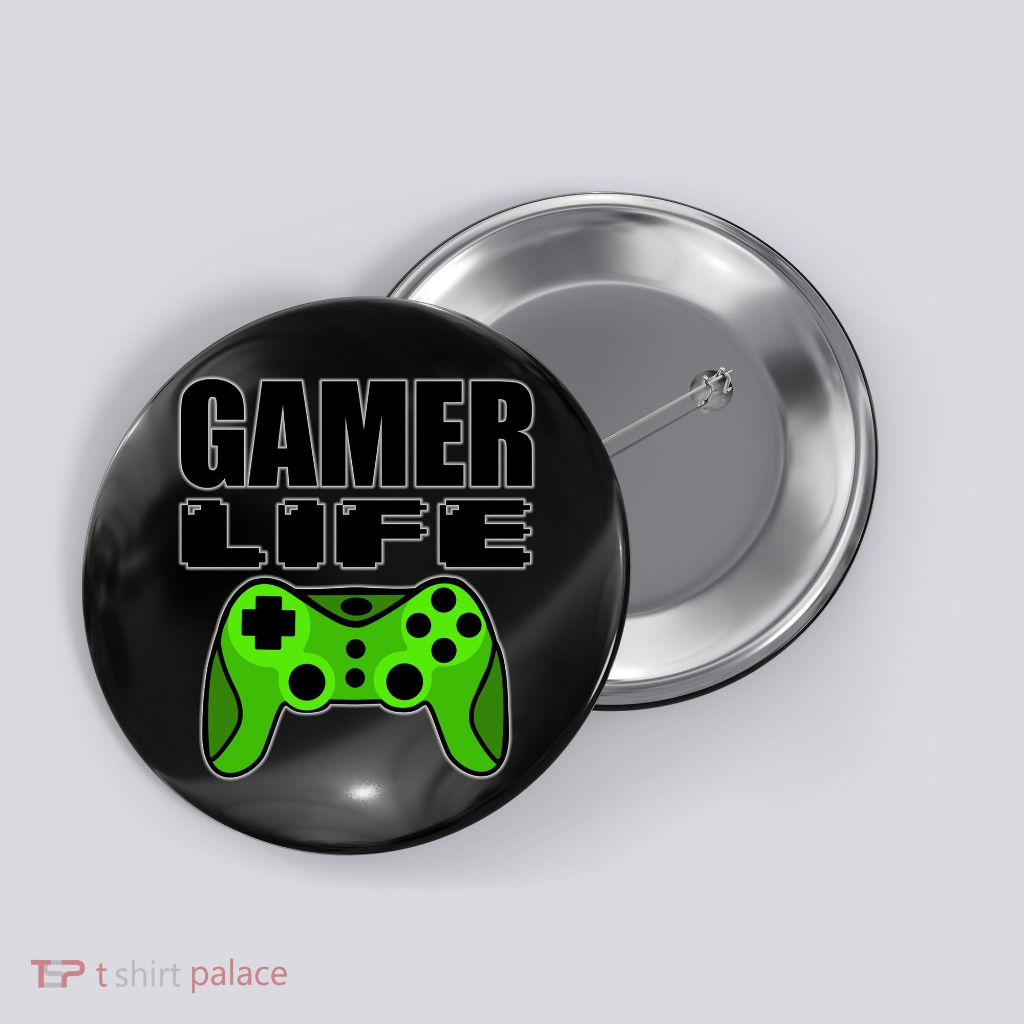 Gamer Life Button