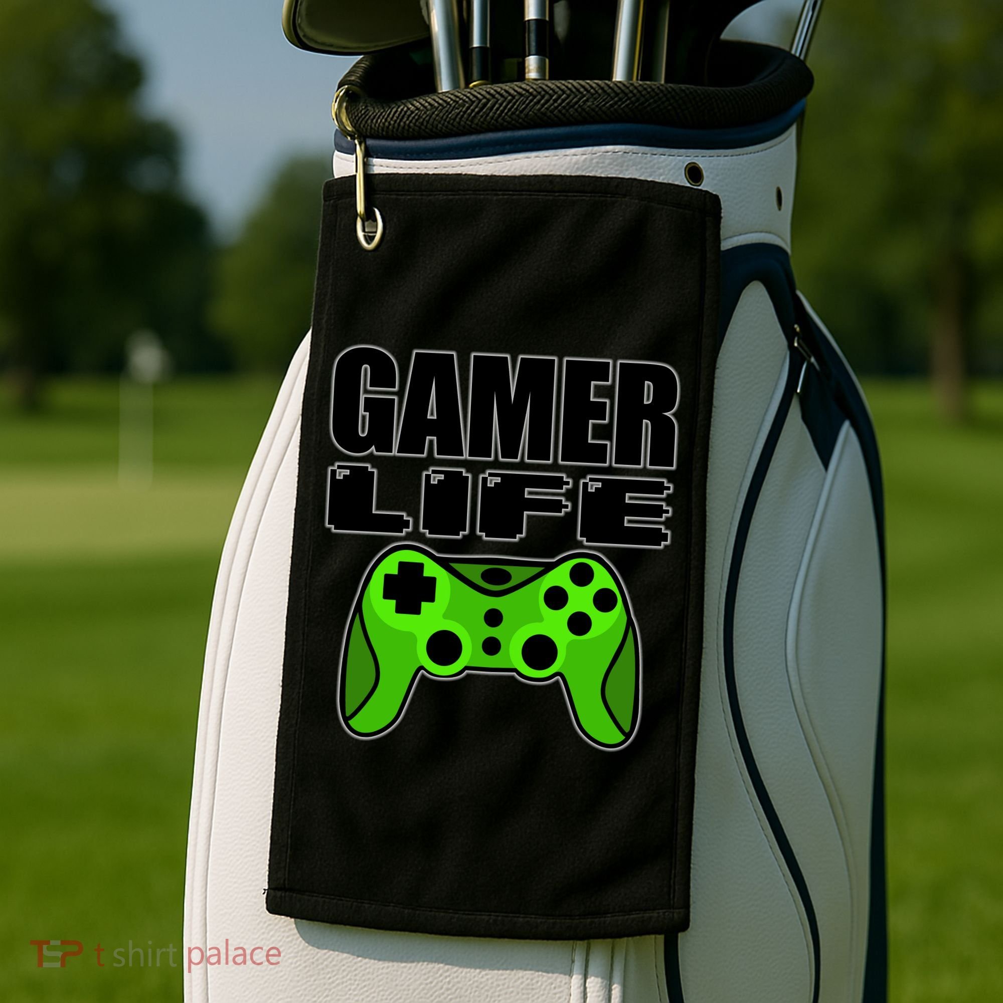 Gamer Life Golf Towel
