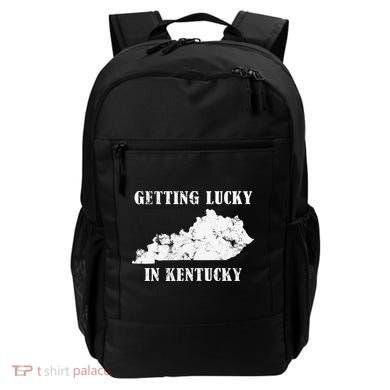 Getting Lucky In Kentucky Distressed Kentucky Backpack