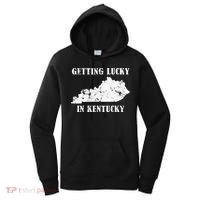 Getting Lucky In Kentucky Distressed Kentucky Women's Hoodie thumb 0