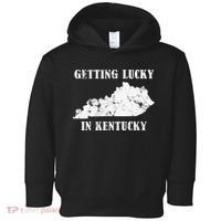 Getting Lucky In Kentucky Distressed Kentucky Toddler Hoodie thumb 0