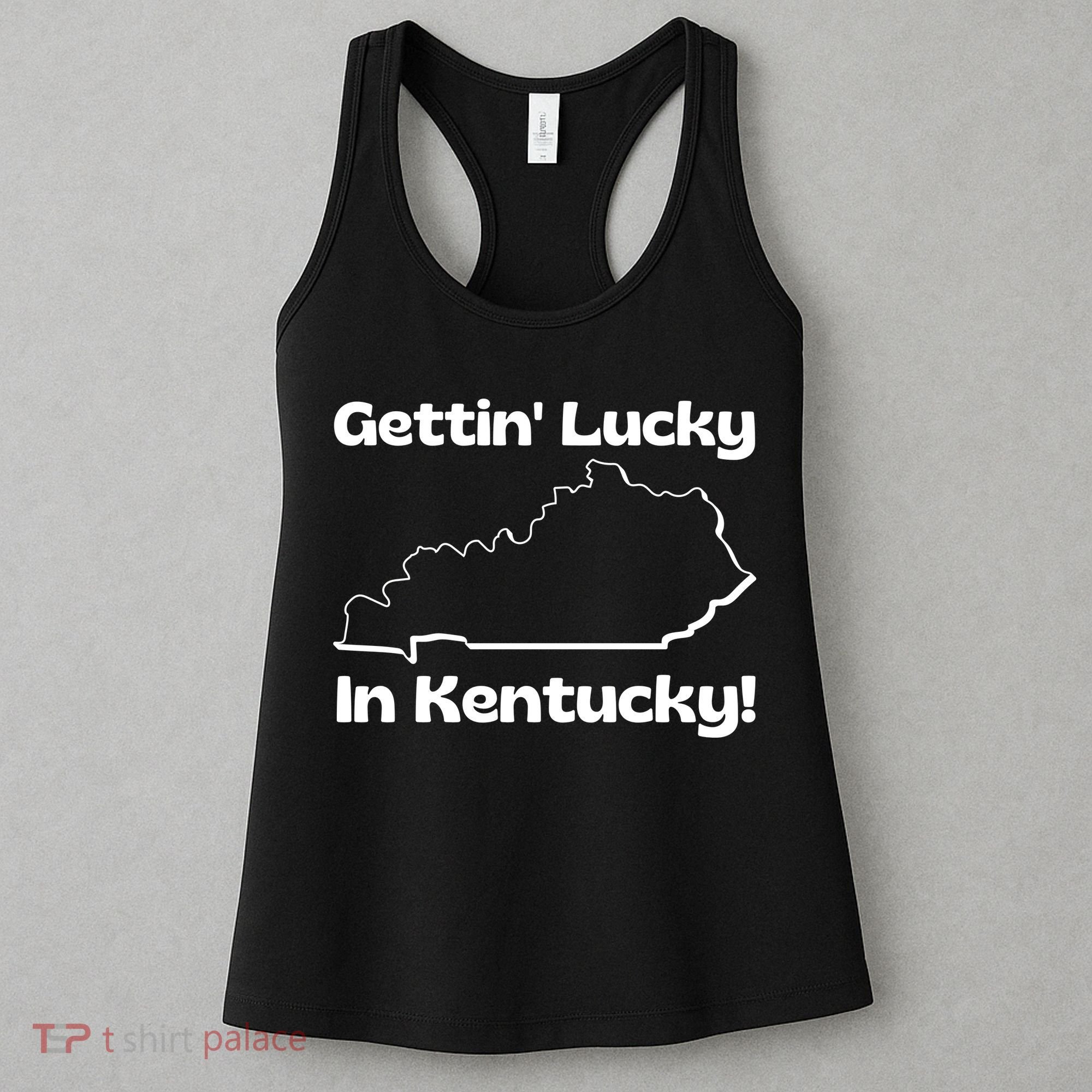 Gettin Lucky In Kentucky! School Of Rock Classic Graphic Women's Tank Top