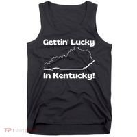 Gettin Lucky In Kentucky! School Of Rock Classic Graphic Tank Top thumb 0