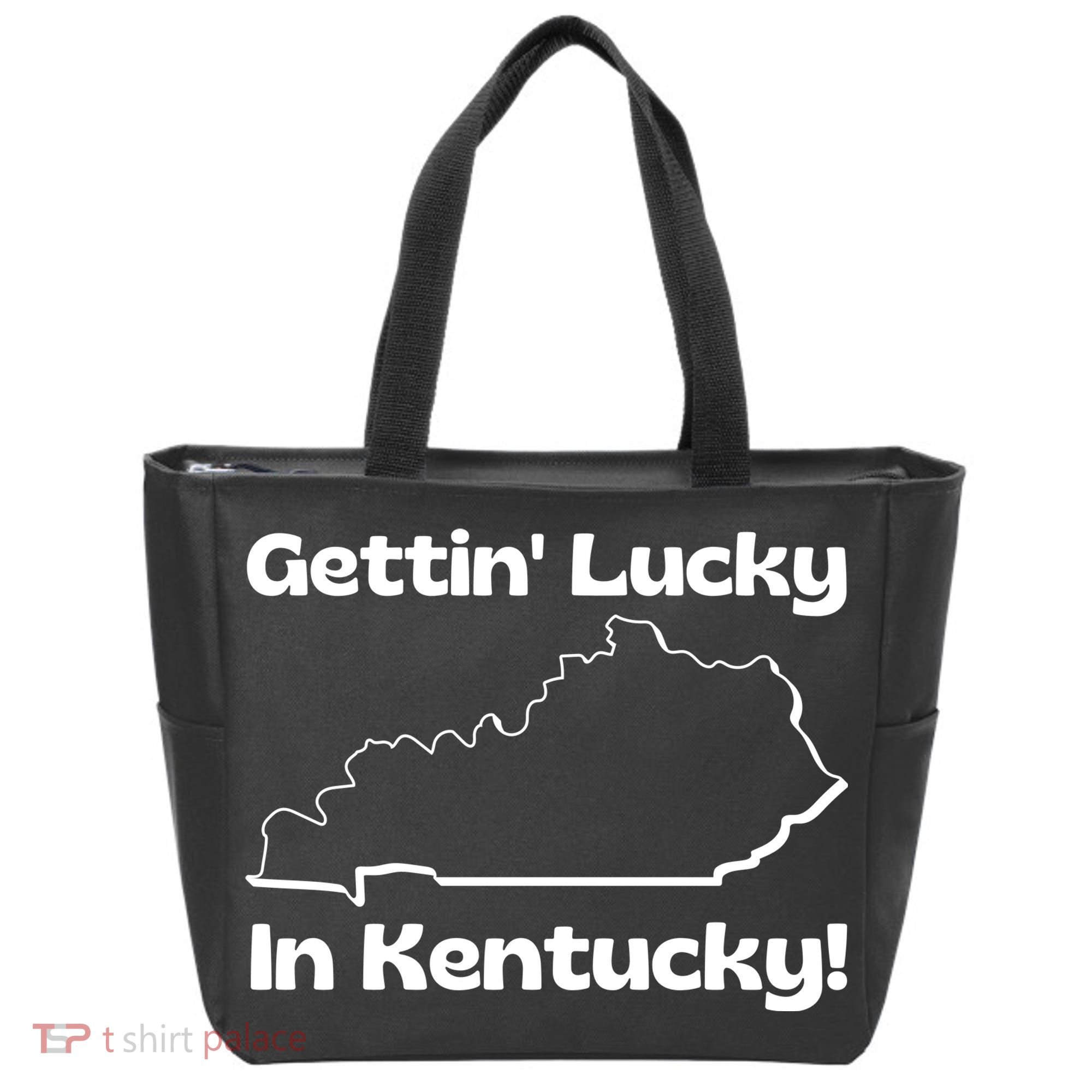 Gettin Lucky In Kentucky! School Of Rock Classic Graphic Tote Bag