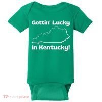 Gettin Lucky In Kentucky! School Of Rock Classic Graphic Baby Bodysuit thumb 0