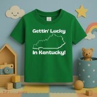 Gettin Lucky In Kentucky! School Of Rock Classic Graphic Toddler T-Shirt thumb 3