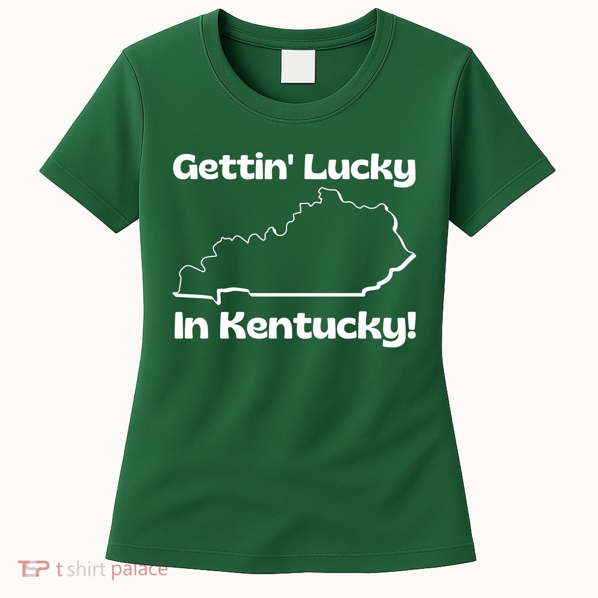 Gettin Lucky In Kentucky! School Of Rock Classic Graphic Women's T-Shirt