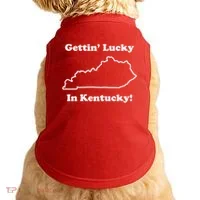 Getting Lucky In Kentucky Doggie Tank thumb 0