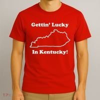 Getting Lucky In Kentucky T-Shirt thumb 3
