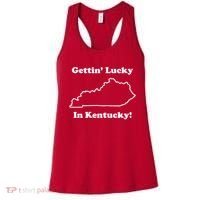 Getting Lucky In Kentucky Women's Tank Top thumb 0