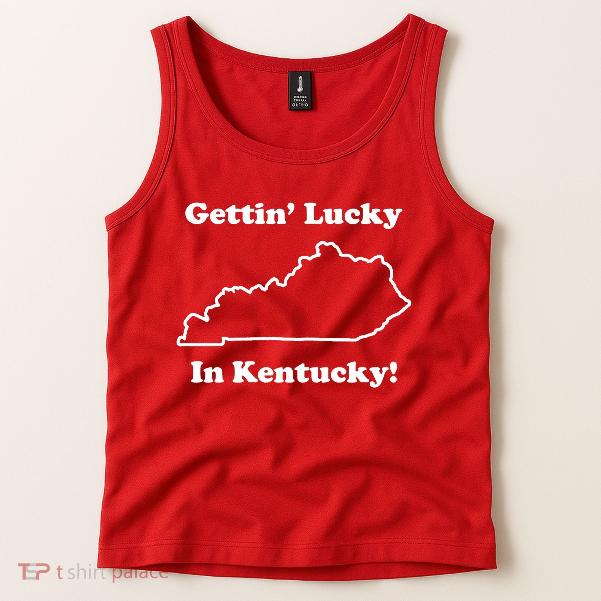 Getting Lucky In Kentucky Tank Top
