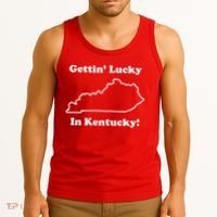 Getting Lucky In Kentucky Tank Top thumb 3