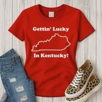Getting Lucky In Kentucky Women's T-Shirt thumb 3
