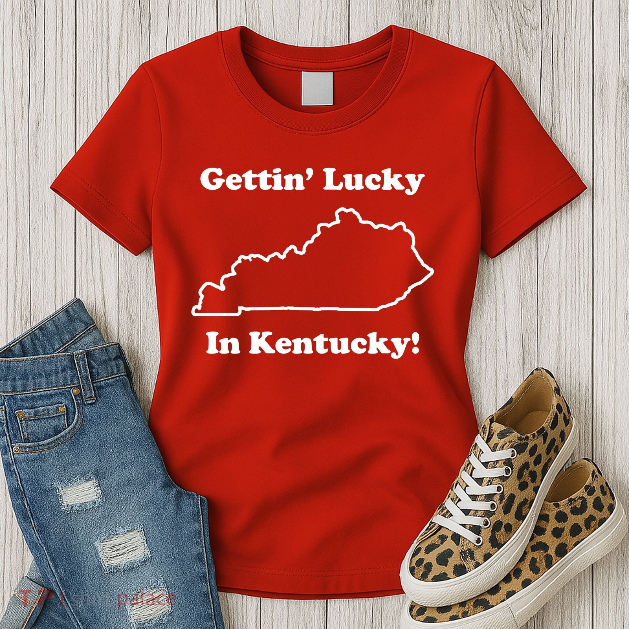 Getting Lucky In Kentucky Women's T-Shirt
