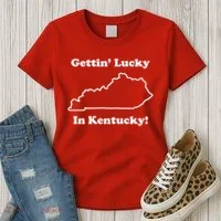 Getting Lucky In Kentucky Women's T-Shirt thumb 3