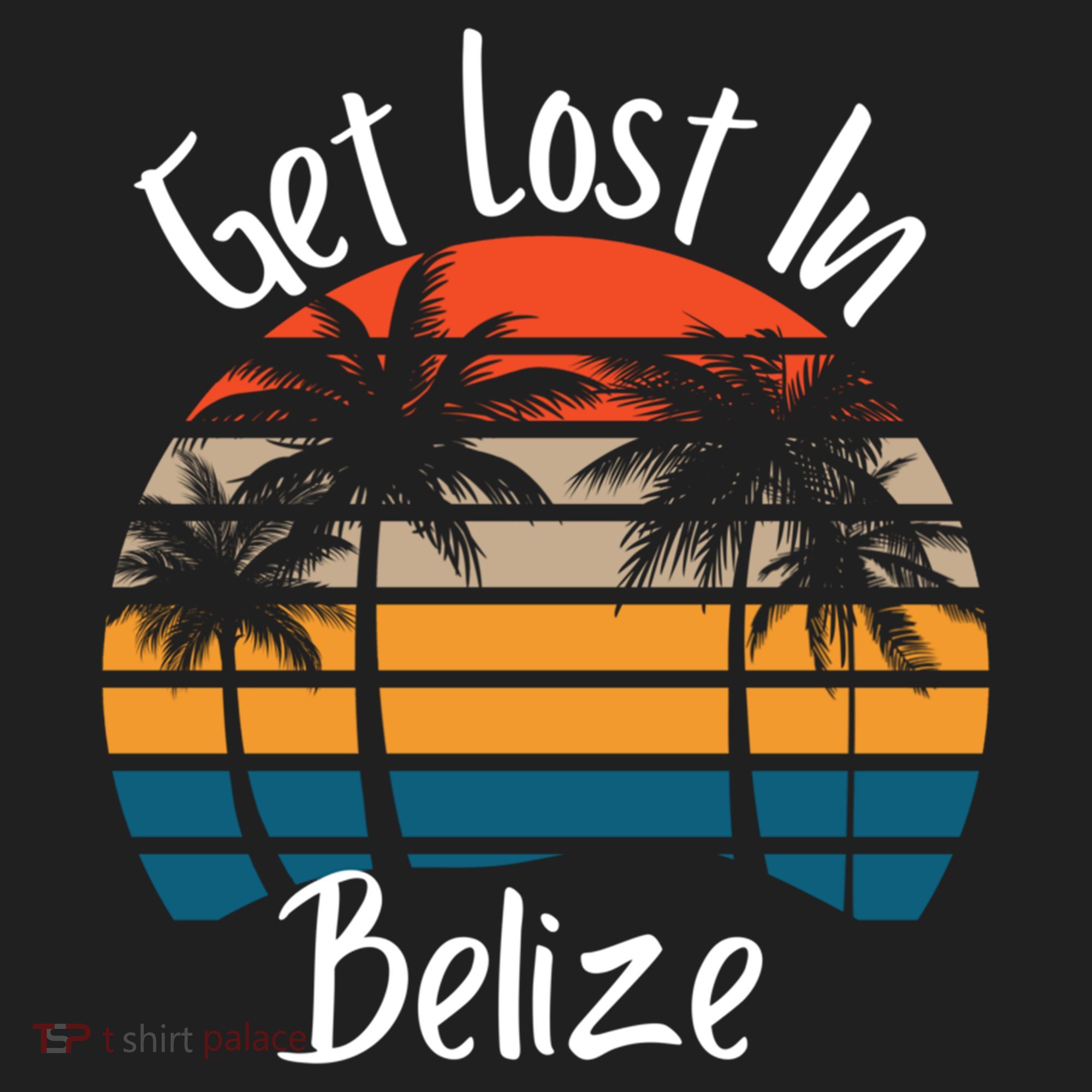 Get Lost In Belize Tropical Vacation Matching Family Trip Cool Gift Hat