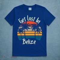 Get Lost In Belize Tropical Vacation Matching Family Trip Cool Gift T-Shirt thumb 5