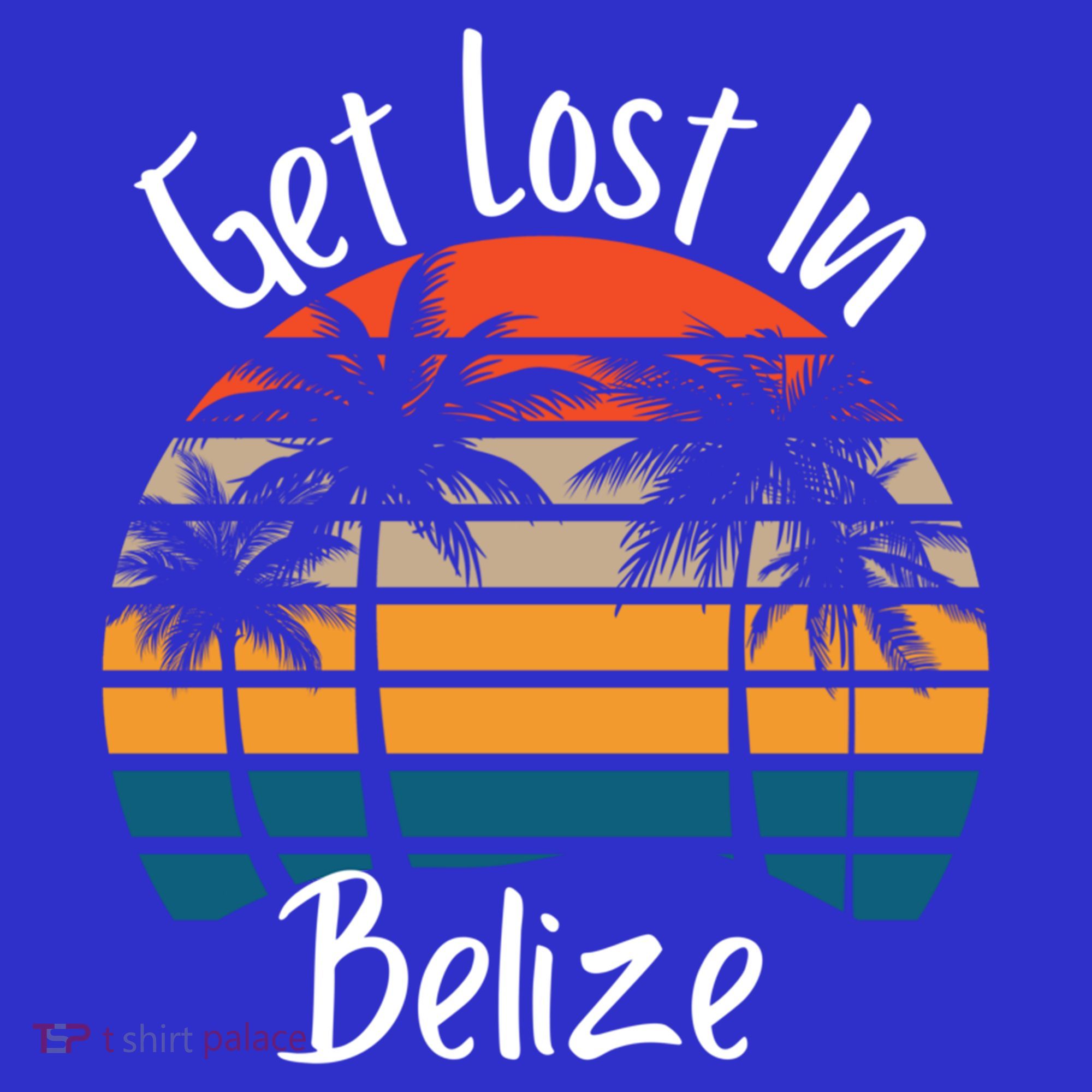 Get Lost In Belize Tropical Vacation Matching Family Trip Cool Gift Button