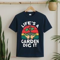 Gardenshirt Life Is Garden Dig It Women Funny Gardening T-Shirt thumb 2