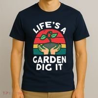 Gardenshirt Life Is Garden Dig It Women Funny Gardening T-Shirt thumb 3