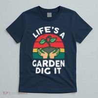 Gardenshirt Life Is Garden Dig It Women Funny Gardening T-Shirt thumb 5