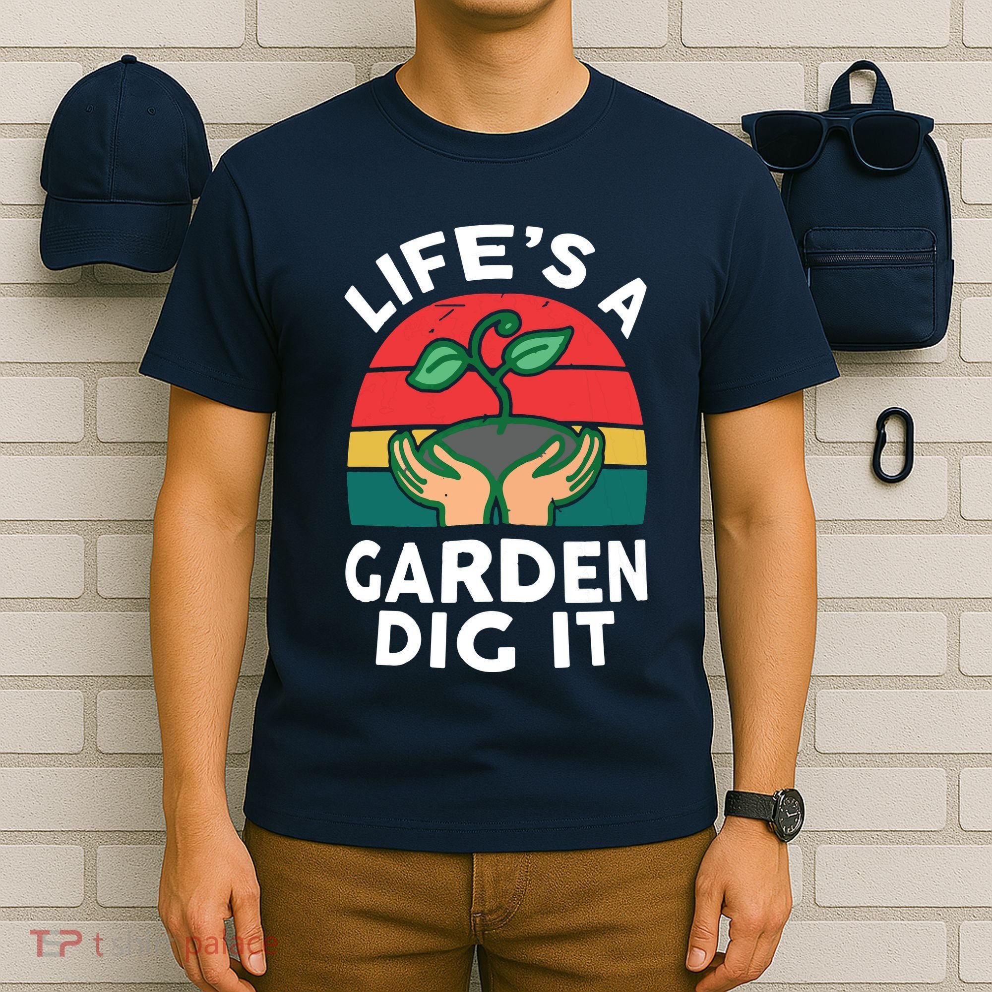 Gardenshirt Life Is Garden Dig It Women Funny Gardening T-Shirt