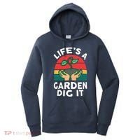 Gardenshirt Life Is Garden Dig It Women Funny Gardening Women's Hoodie thumb 0