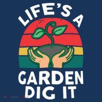 Gardenshirt Life Is Garden Dig It Women Funny Gardening Women's Hoodie thumb 2