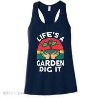 Gardenshirt Life Is Garden Dig It Women Funny Gardening Women's Tank Top thumb 0