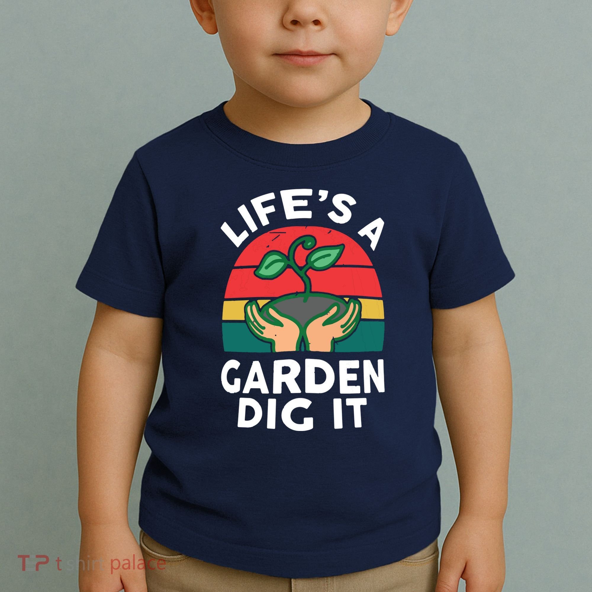 Gardenshirt Life Is Garden Dig It Women Funny Gardening Toddler T-Shirt