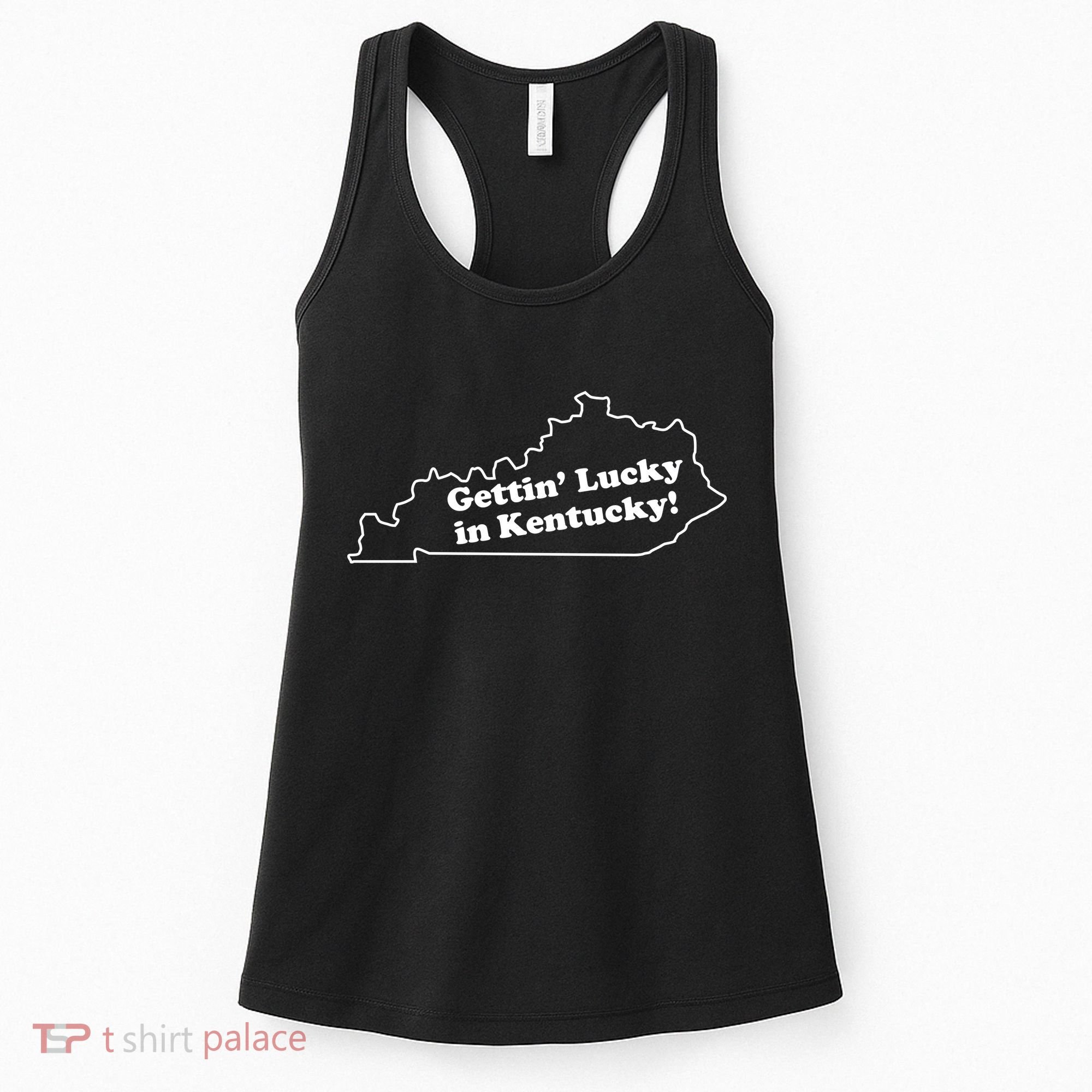 Gettin Lucky In Kentucky Cool Lucky In Kentucky Women's Tank Top