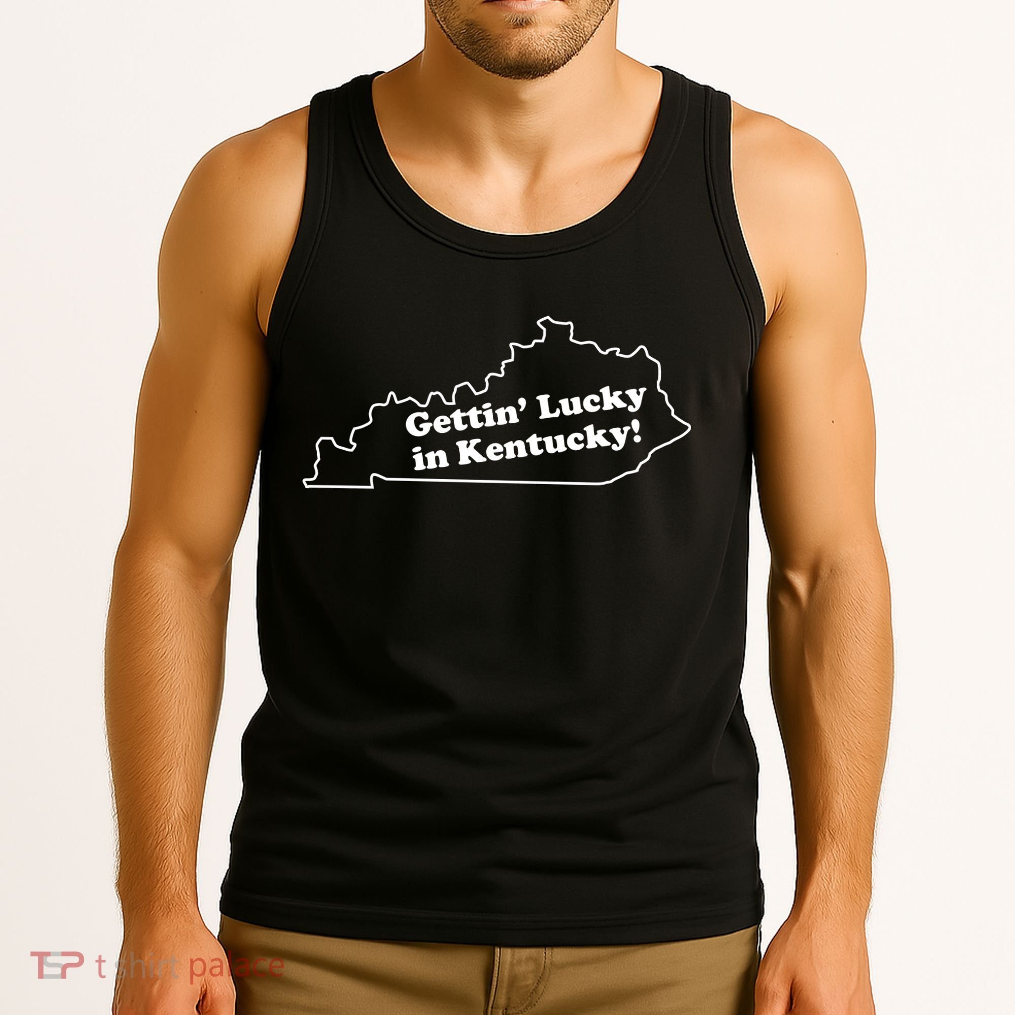 Gettin Lucky In Kentucky Cool Lucky In Kentucky Tank Top