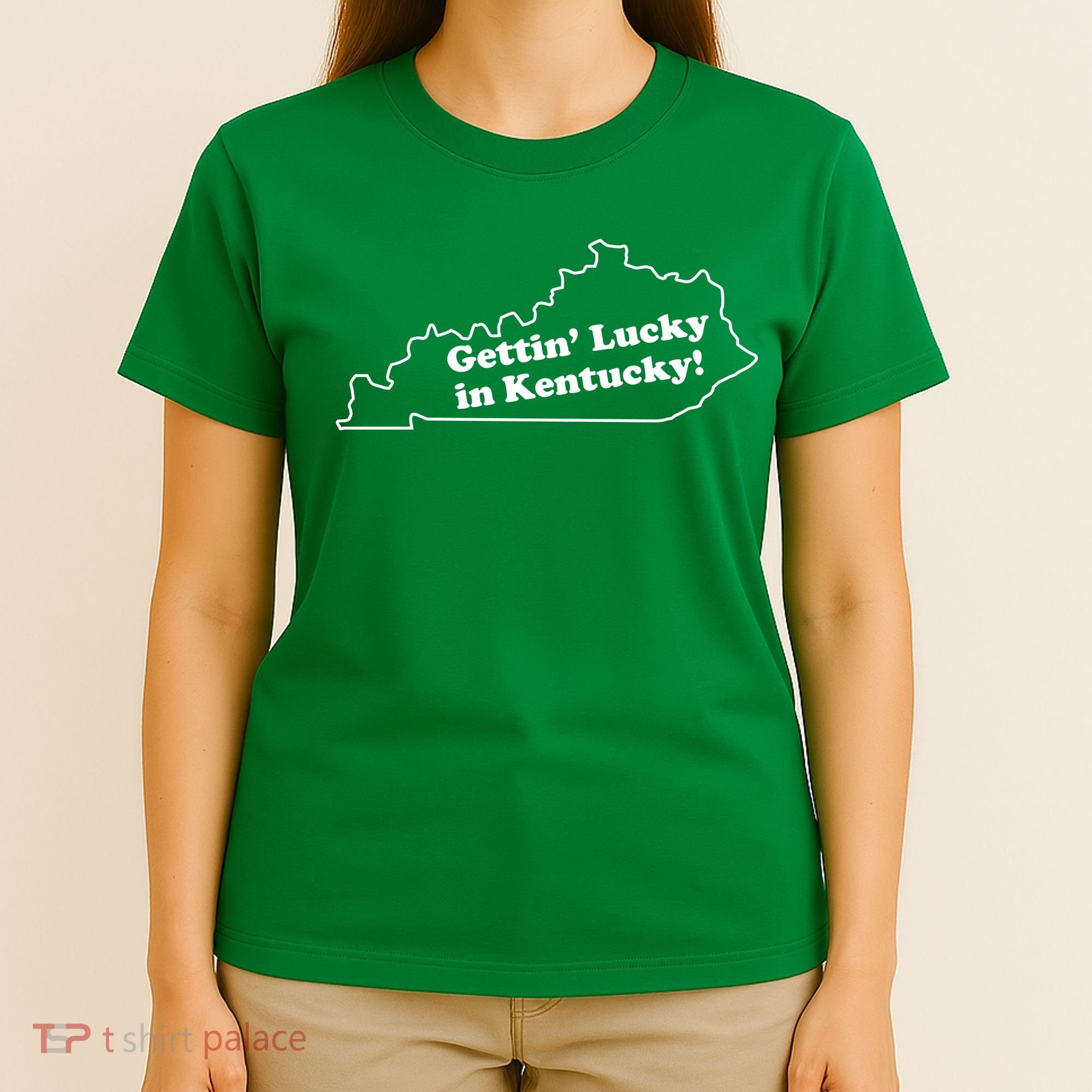 Gettin Lucky In Kentucky Cool Lucky In Kentucky T-Shirt