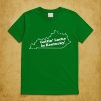Gettin Lucky In Kentucky Cool Lucky In Kentucky T-Shirt thumb 5