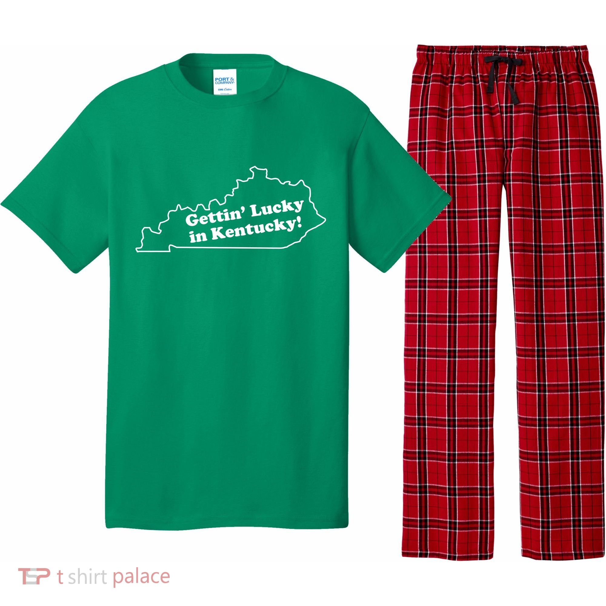Gettin Lucky In Kentucky Cool Lucky In Kentucky Pajama Set